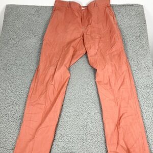 Bills Khakis Parker Pant Pants Mens 46x38 Red Standard Fit Chino Made USA